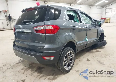 2021 Ford Ecosport Titanium from USA, damaged, VIN MAJ6S3KL0MC399578